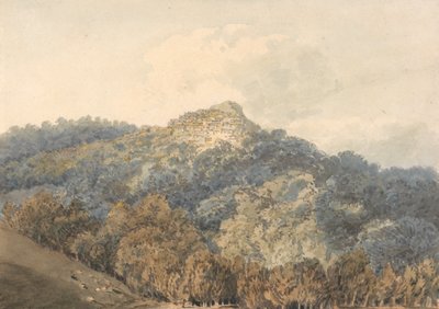 Rocca del Papa, mit Monte Cavo von Thomas Girtin